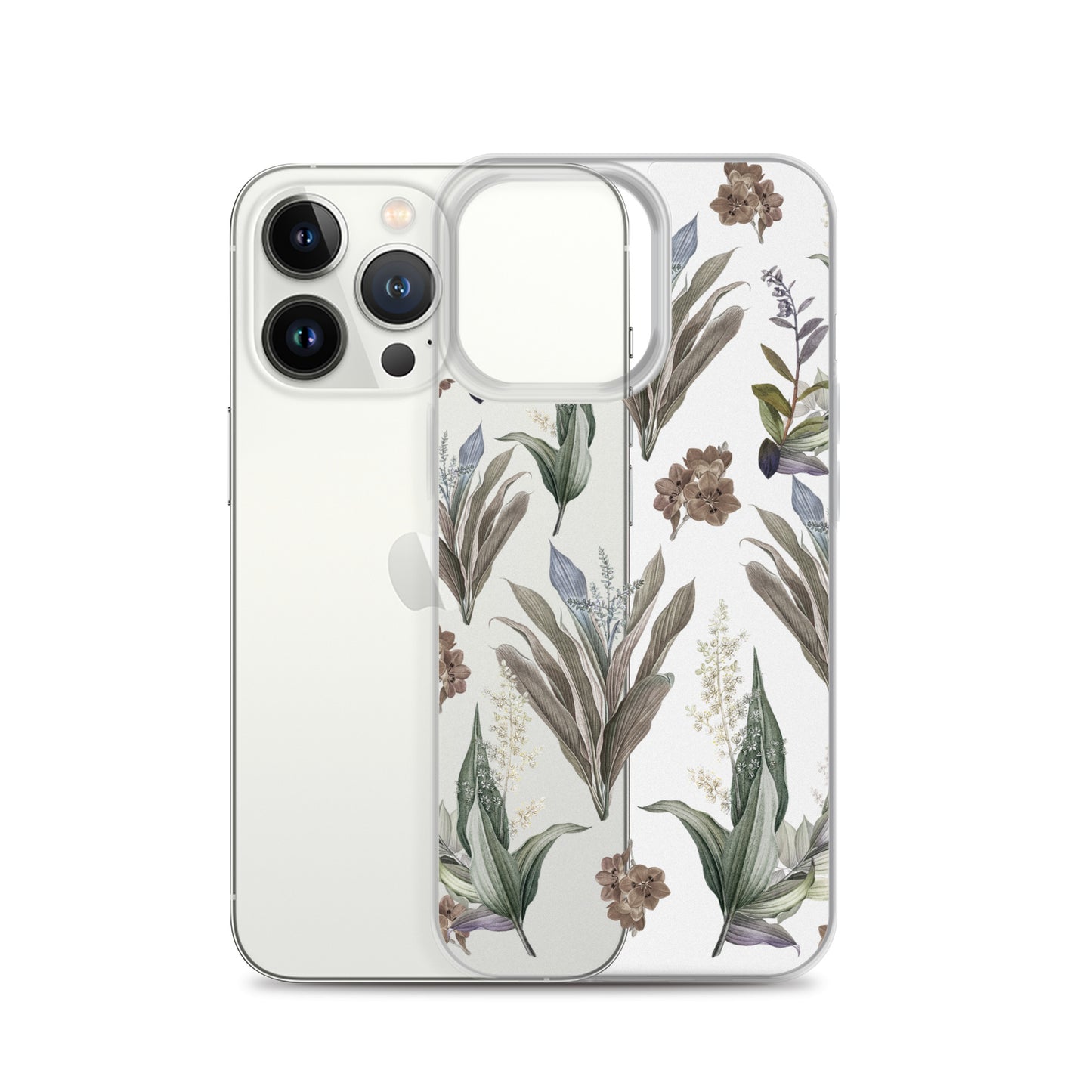 Clear Case for iPhone® "Les fleurs"