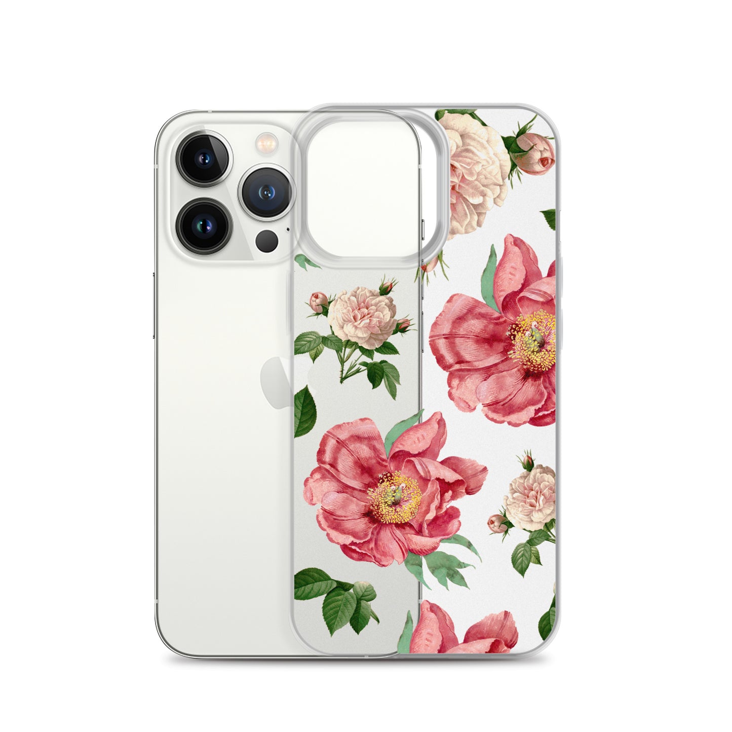 Clear Case for iPhone® "Rose"