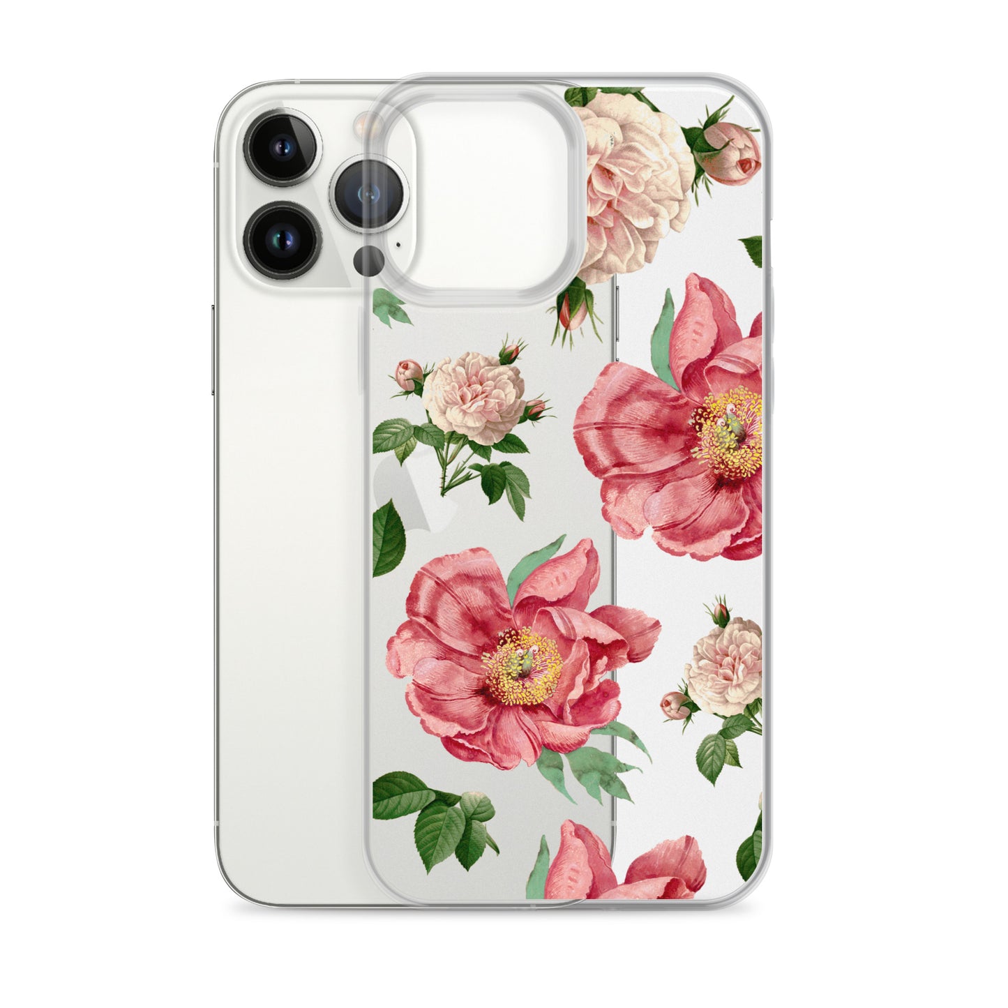 Clear Case for iPhone® "Rose"