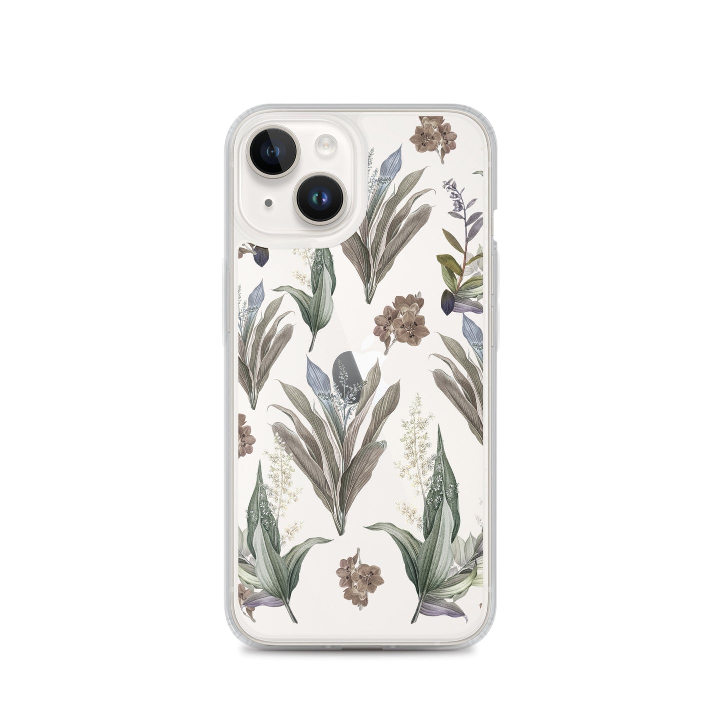 Clear Case for iPhone® "Les fleurs"