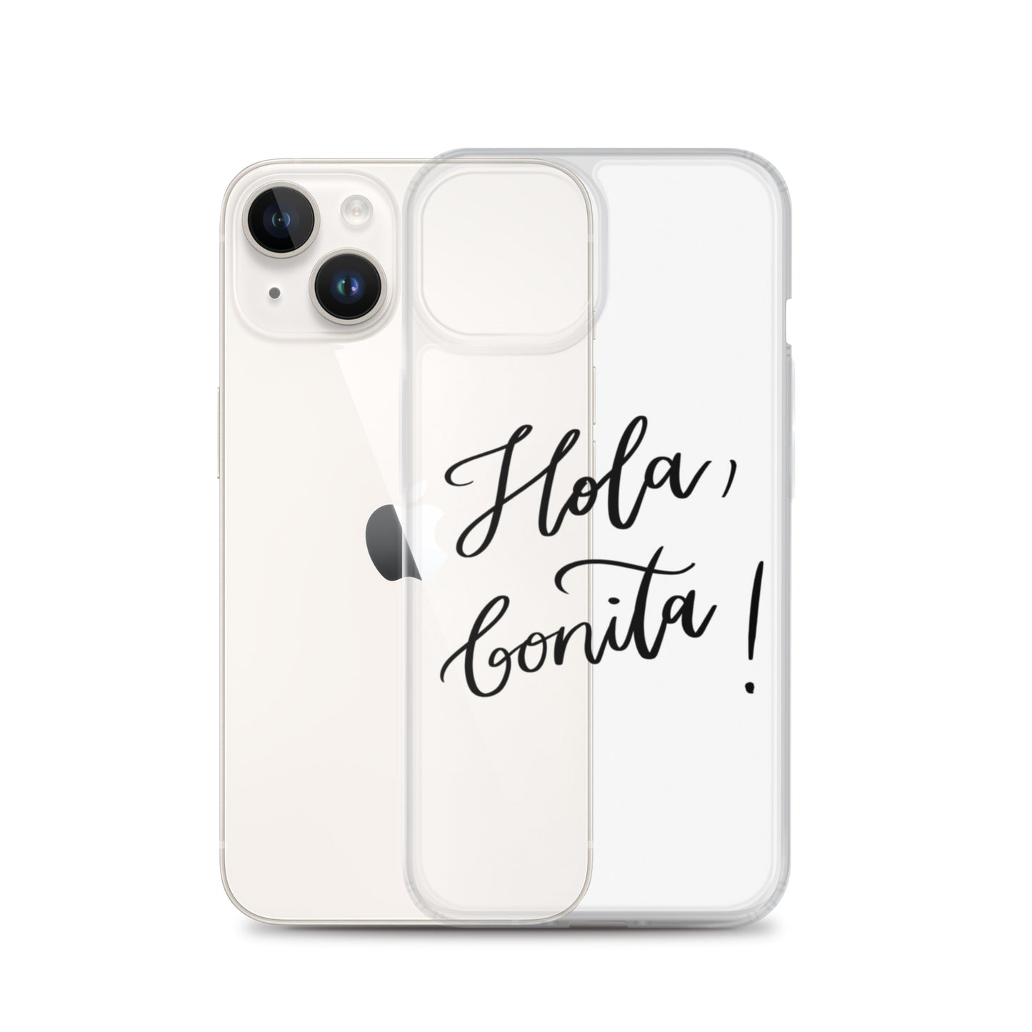 Clear Case for iPhone® "Hola, bonita!"