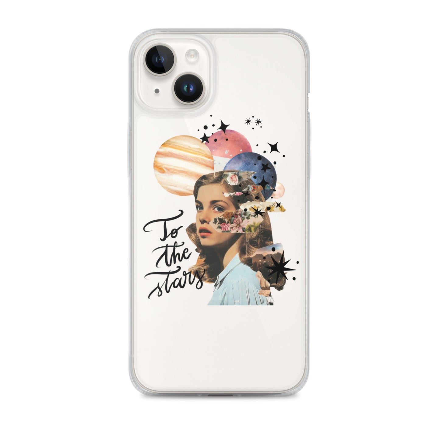 Clear Case for iPhone® "To the stars"