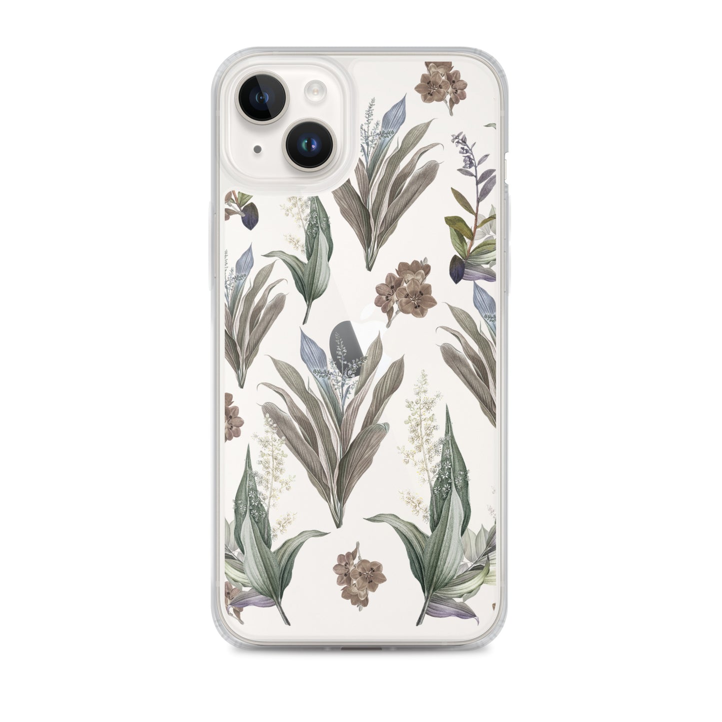 Clear Case for iPhone® "Les fleurs"