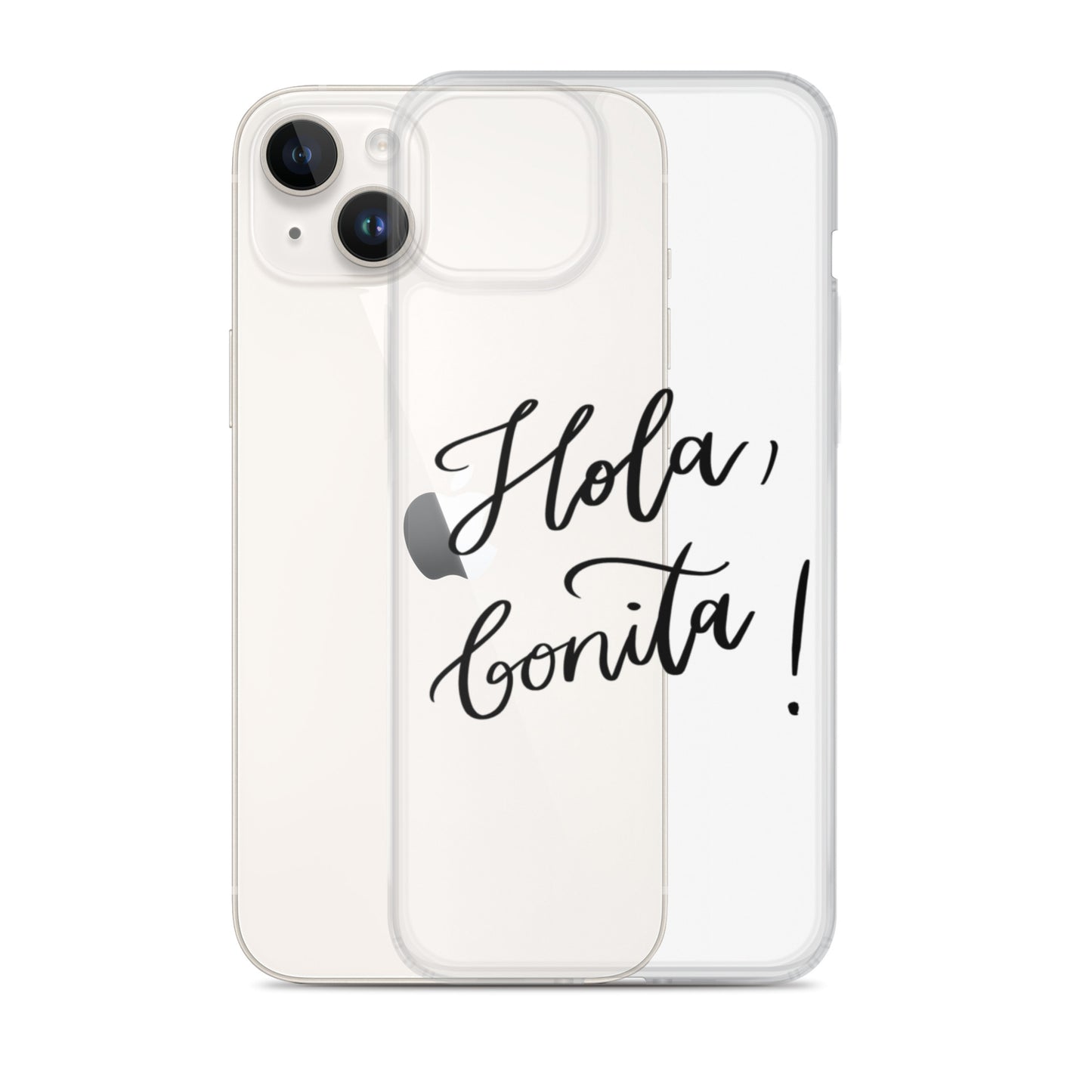 Clear Case for iPhone® "Hola, bonita!"