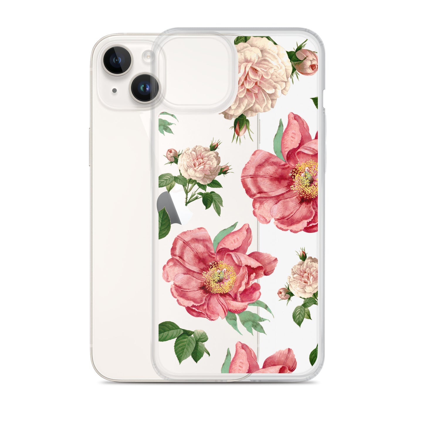 Clear Case for iPhone® "Rose"