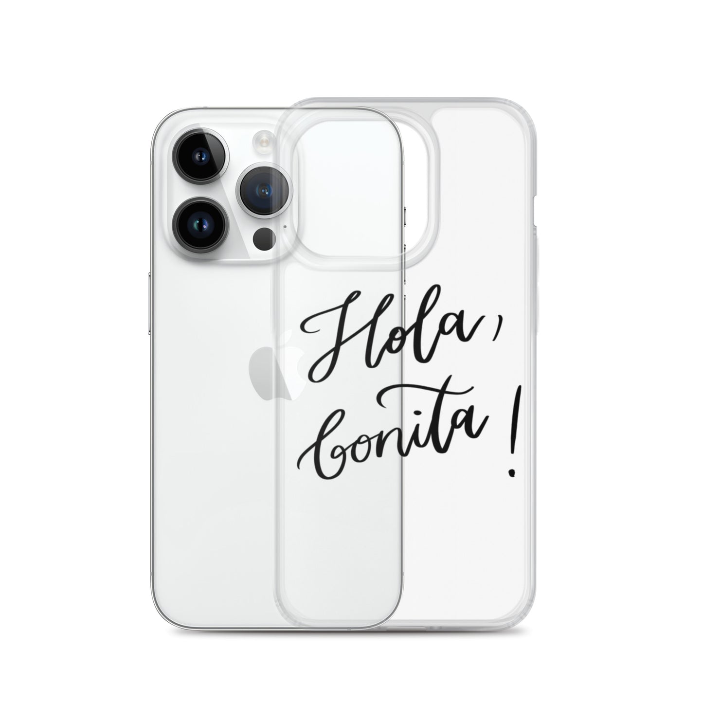 Clear Case for iPhone® "Hola, bonita!"