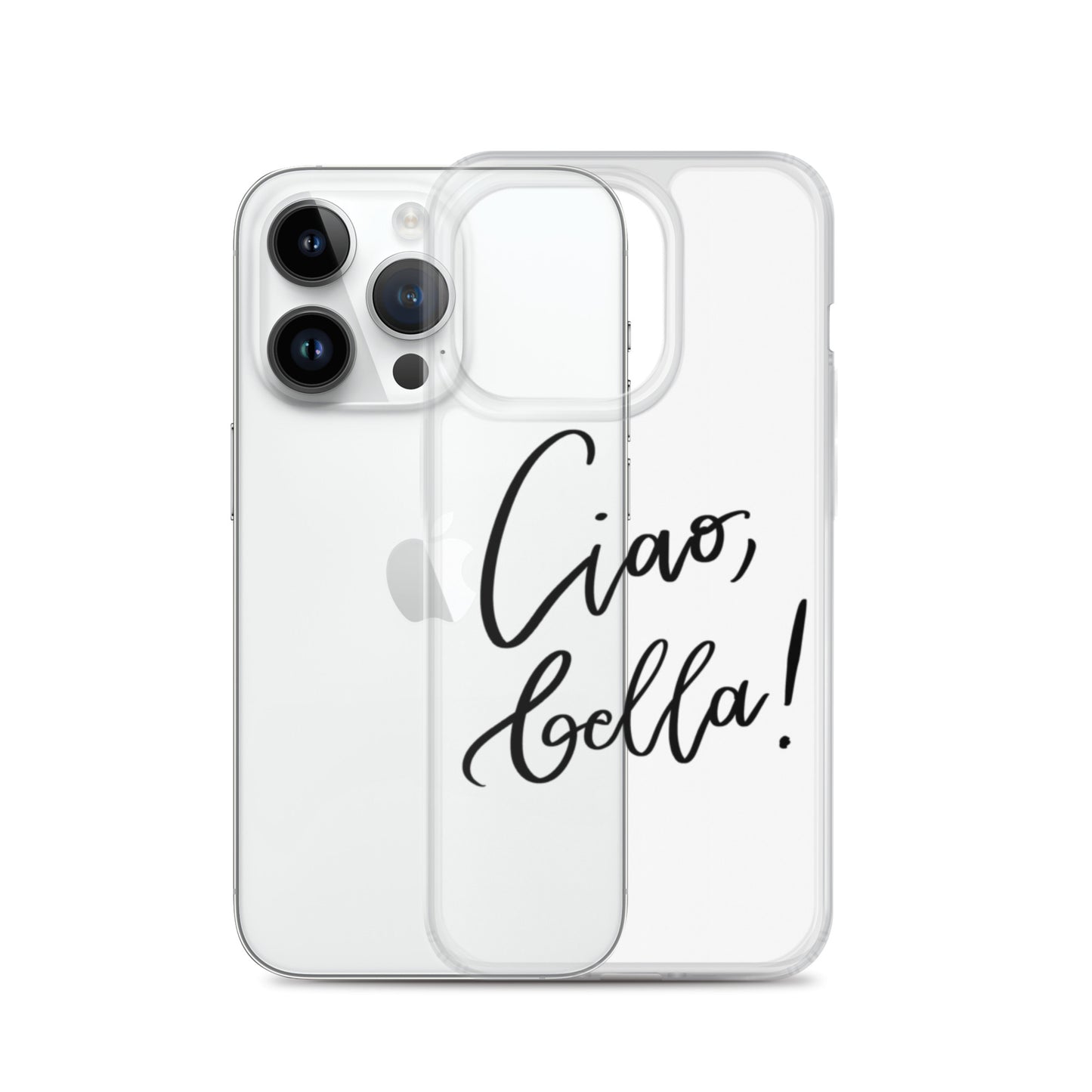 Clear Case for iPhone® "Ciao, bella!"