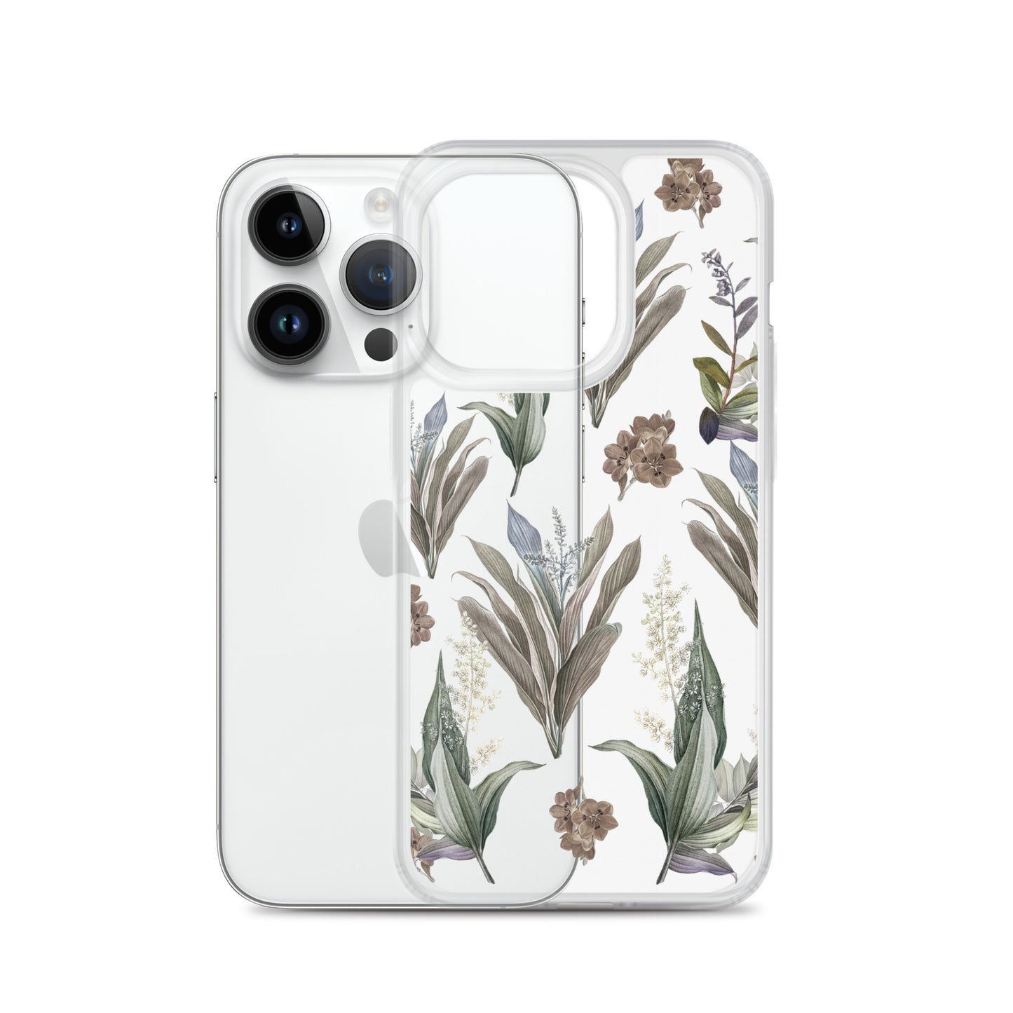 Clear Case for iPhone® "Les fleurs"