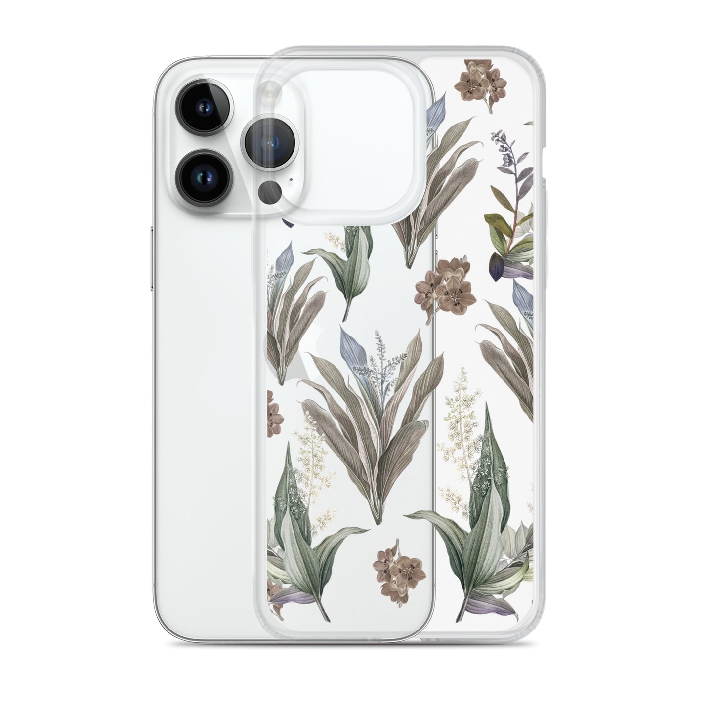 Clear Case for iPhone® "Les fleurs"