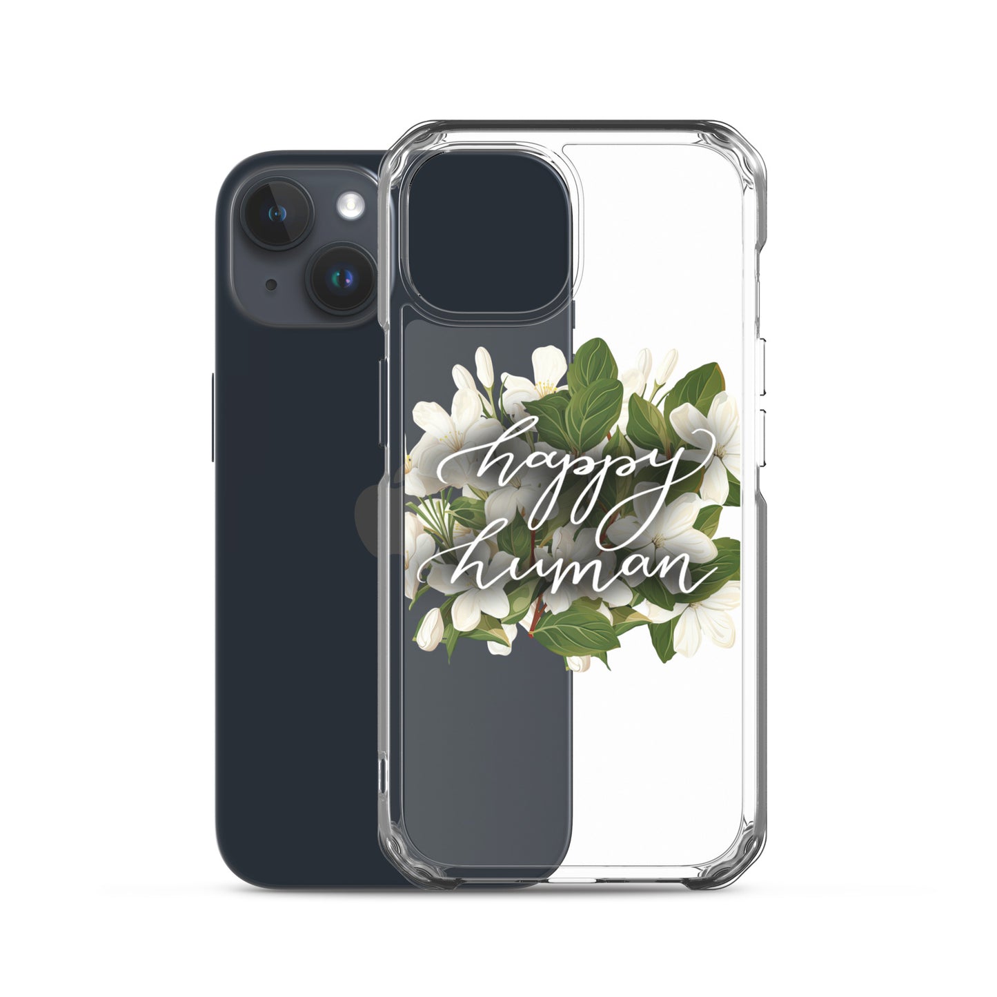 Clear Case for iPhone® "happy human"