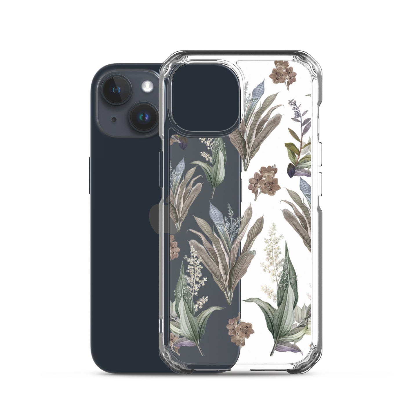 Clear Case for iPhone® "Les fleurs"