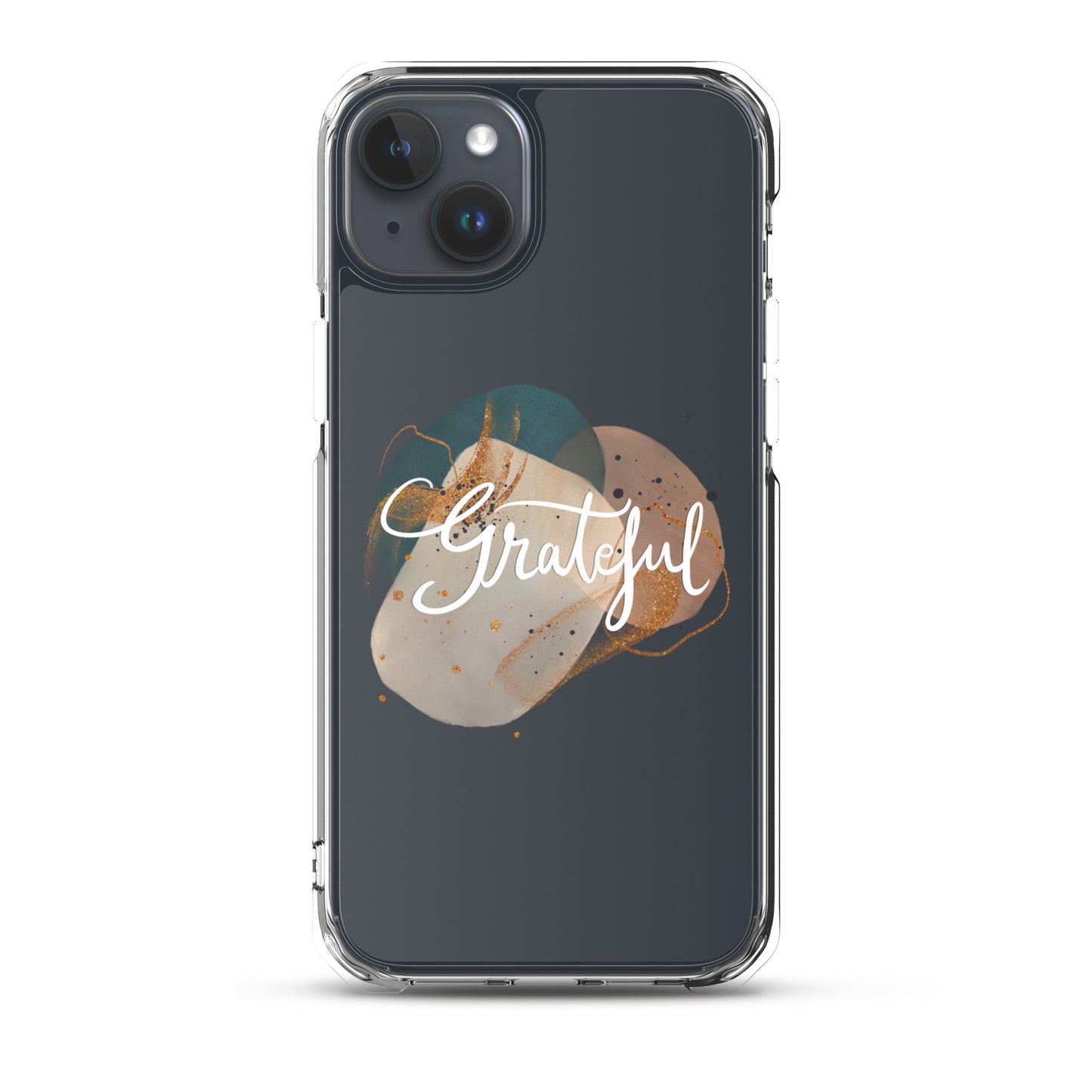 Clear Case for iPhone® "Grateful"