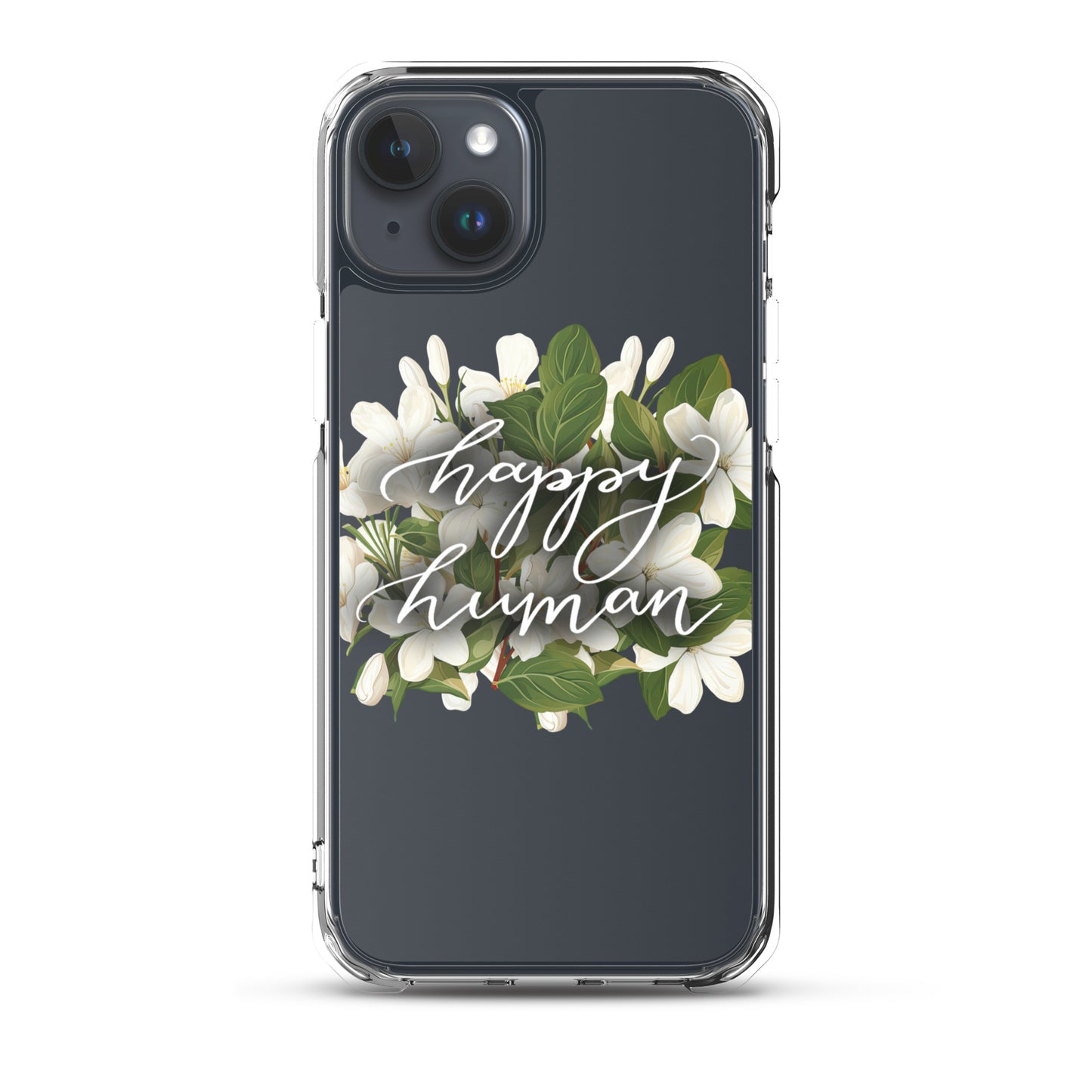 Clear Case for iPhone® "happy human"