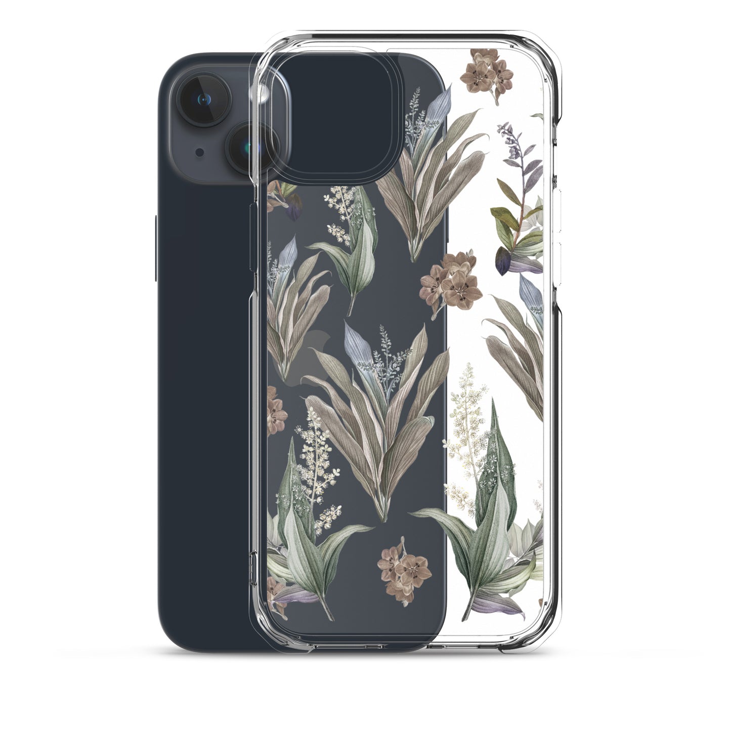 Clear Case for iPhone® "Les fleurs"