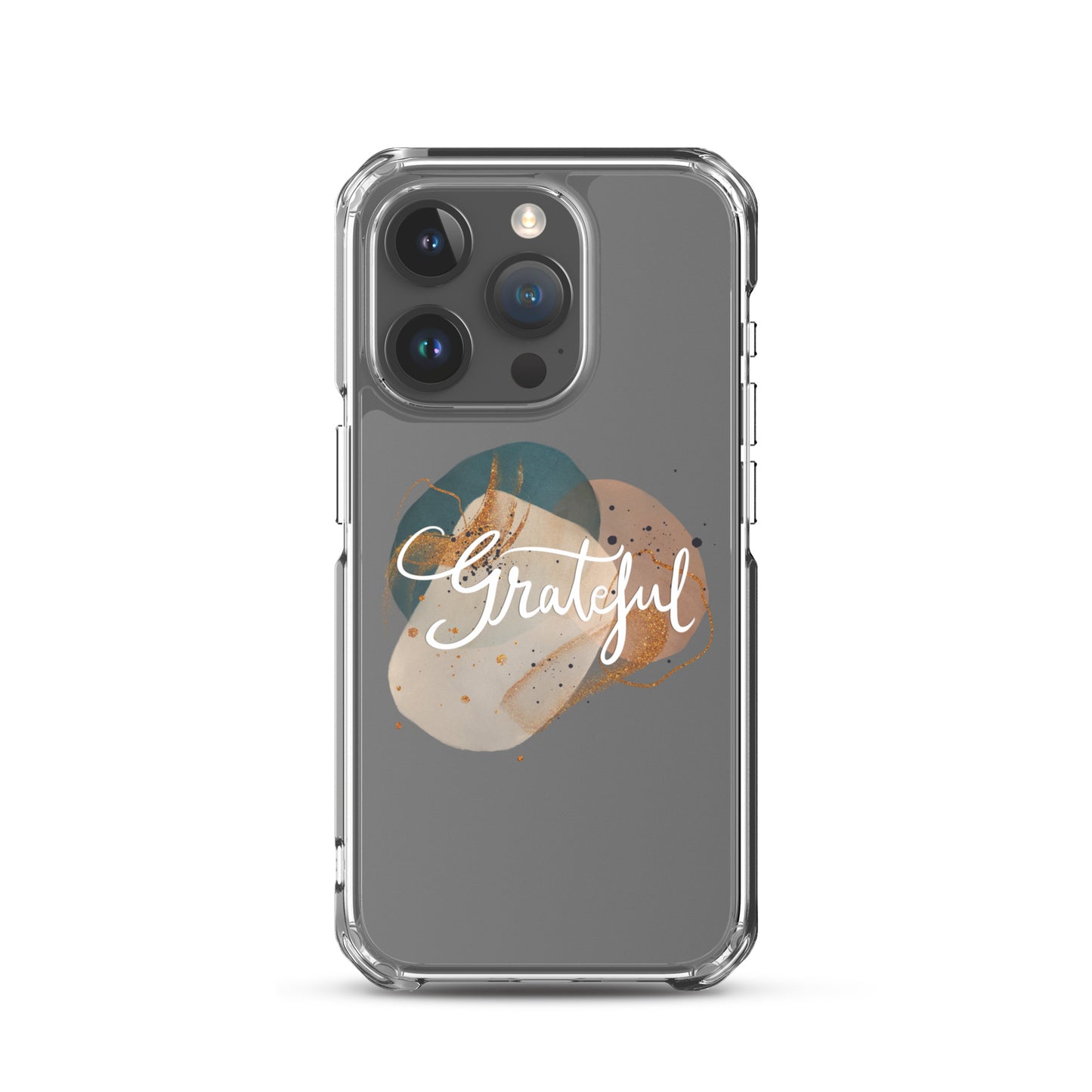 Clear Case for iPhone® "Grateful"