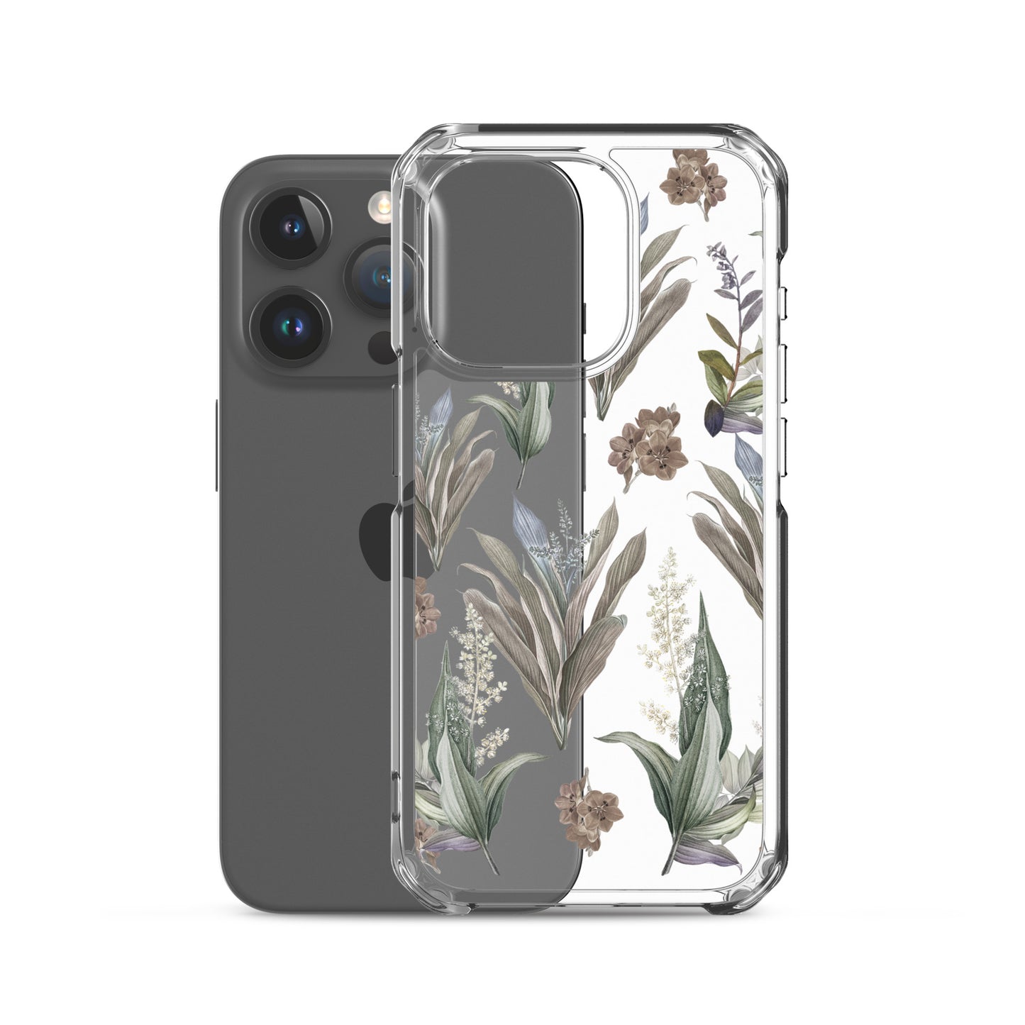 Clear Case for iPhone® "Les fleurs"