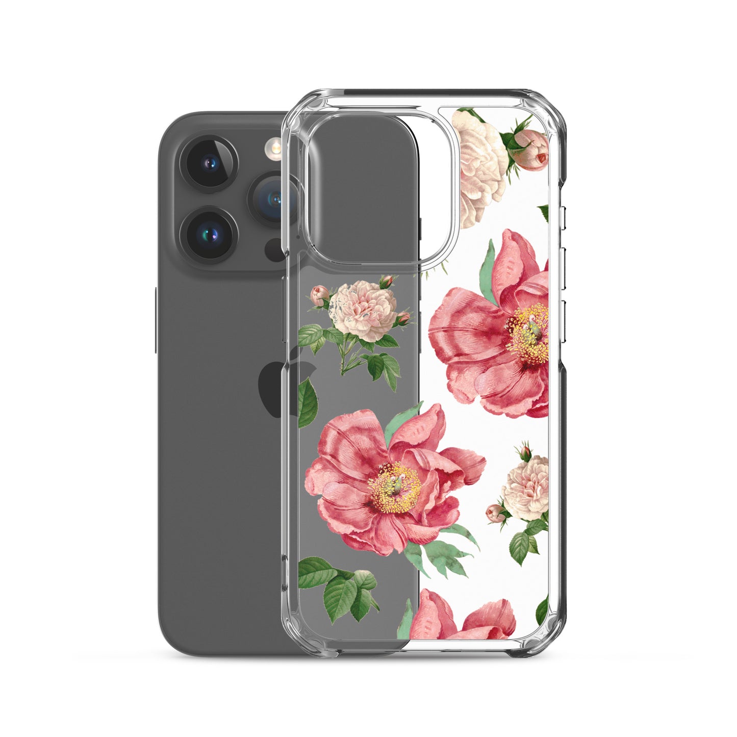 Clear Case for iPhone® "Rose"