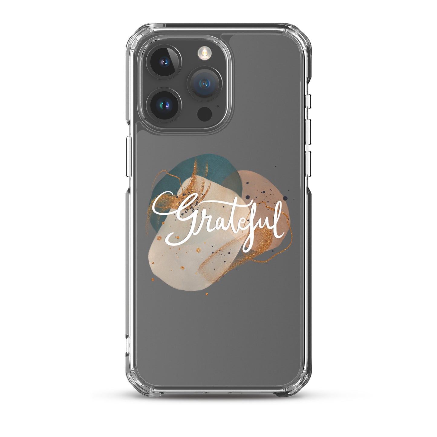 Clear Case for iPhone® "Grateful"