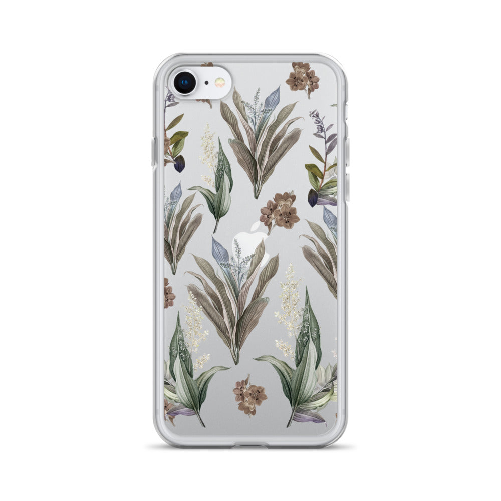 Clear Case for iPhone® "Les fleurs"