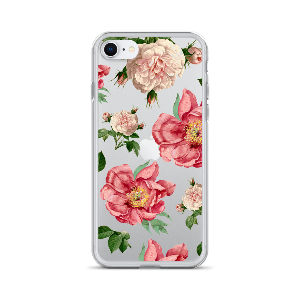 Clear Case for iPhone® "Rose"