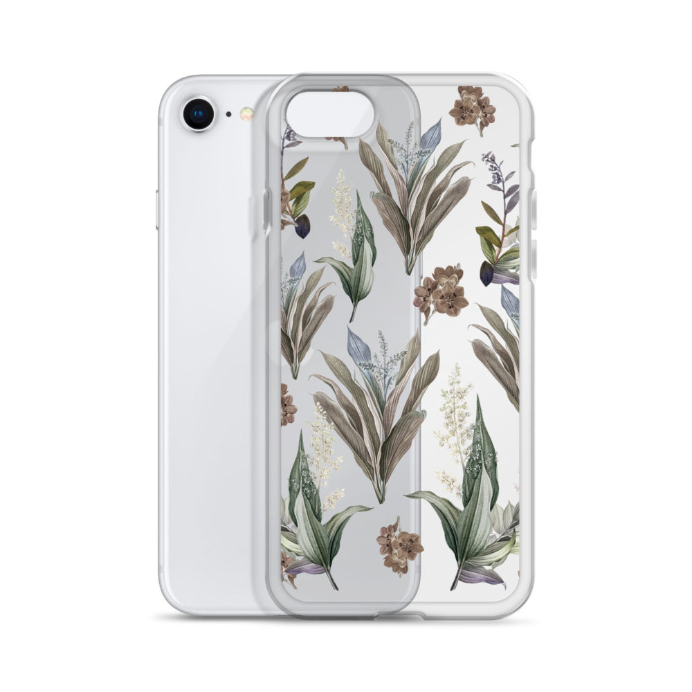 Clear Case for iPhone® "Les fleurs"