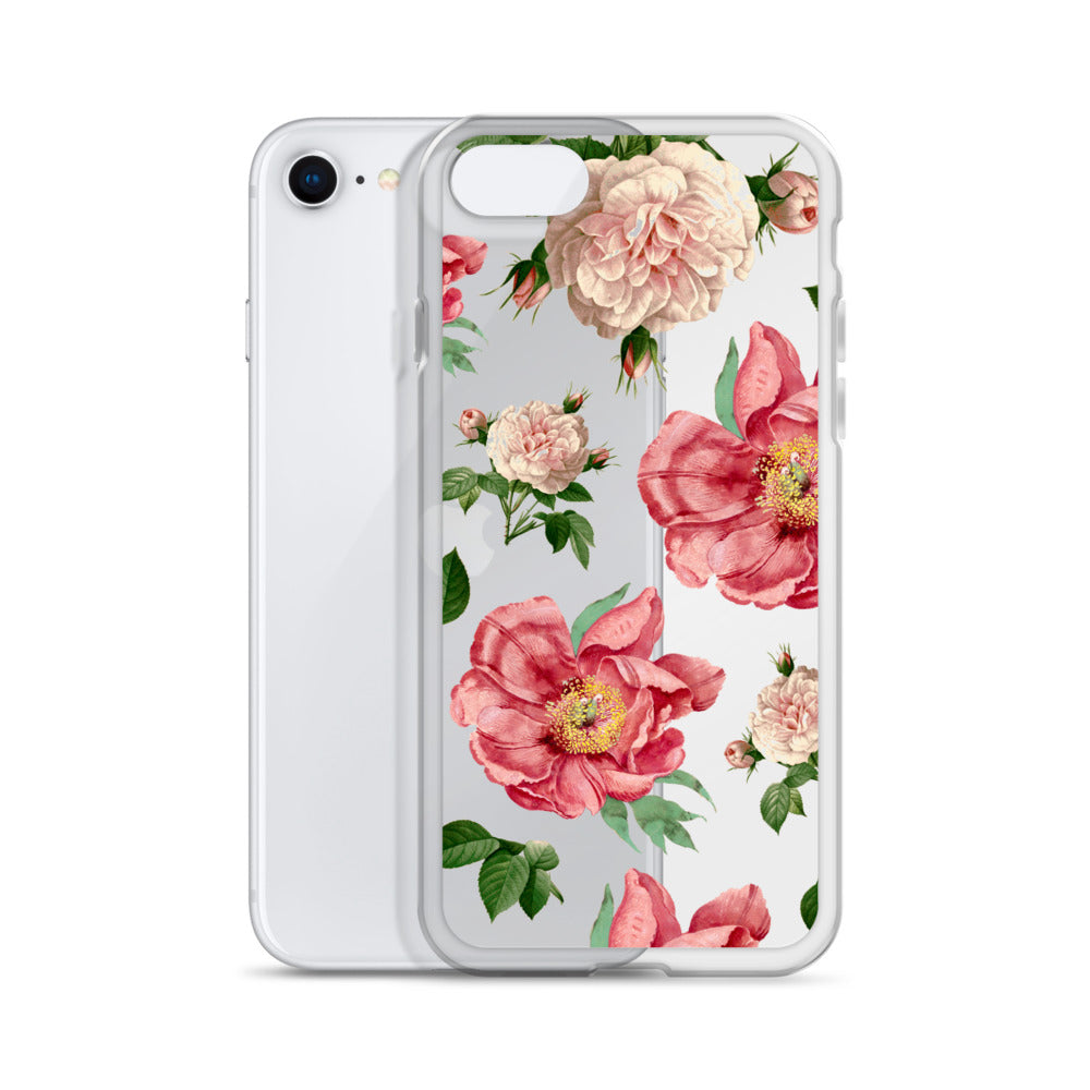 Clear Case for iPhone® "Rose"