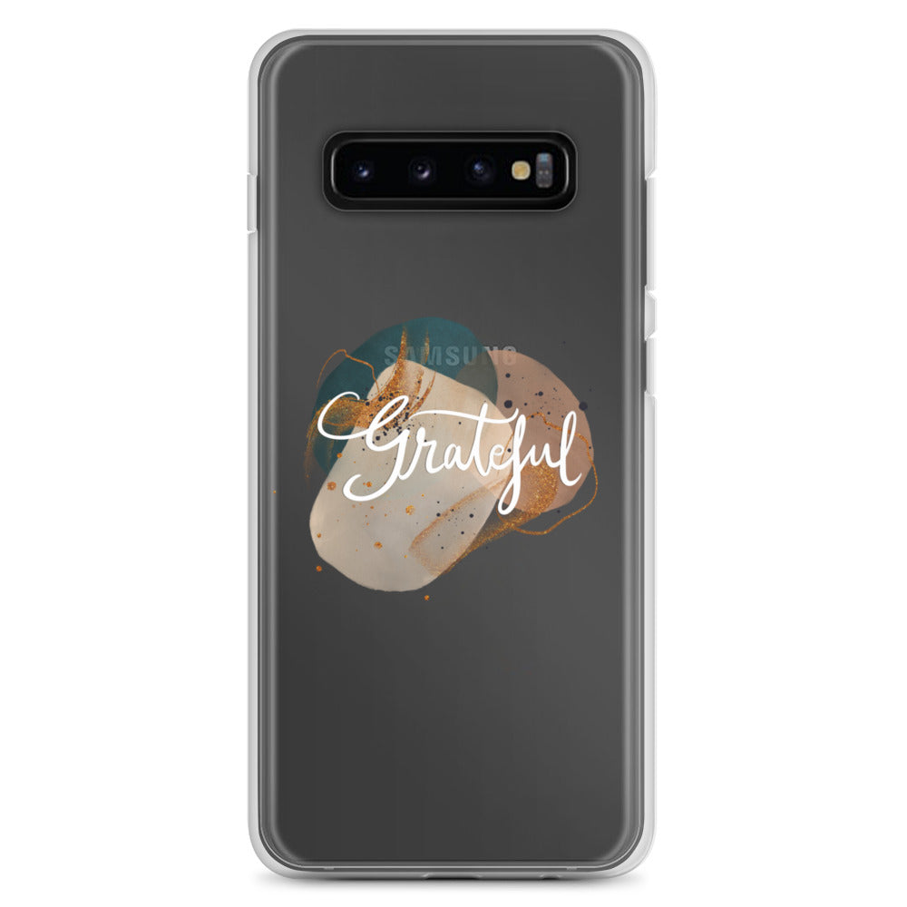 Clear Case for Samsung® "Grateful"