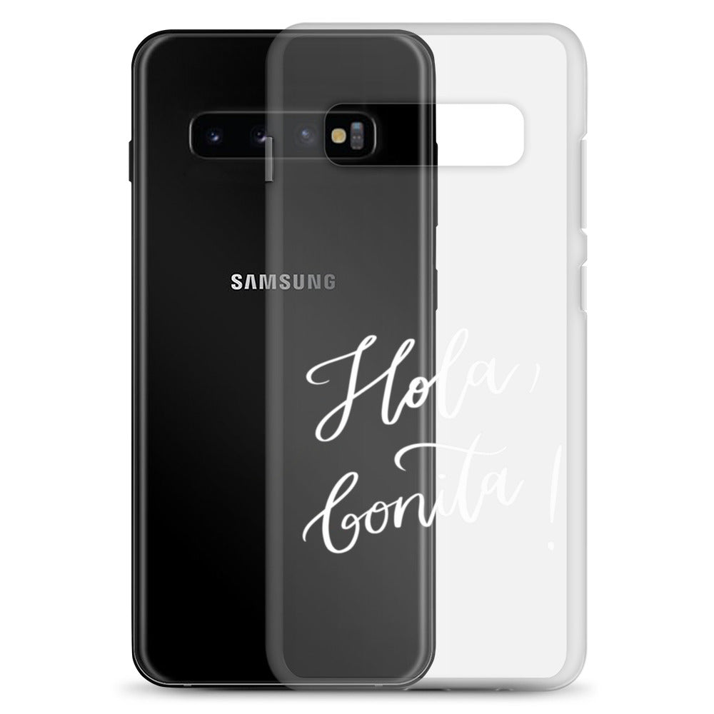 Clear case for Samsung® "Hola, bonita!"