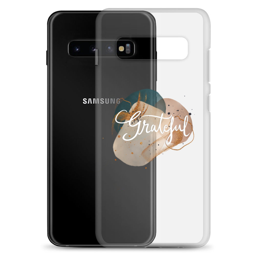 Clear Case for Samsung® "Grateful"