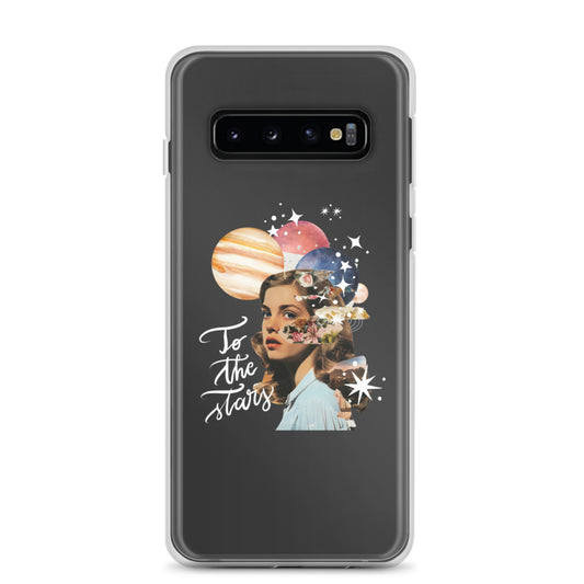 Clear Case for Samsung® "To the stars" (white)