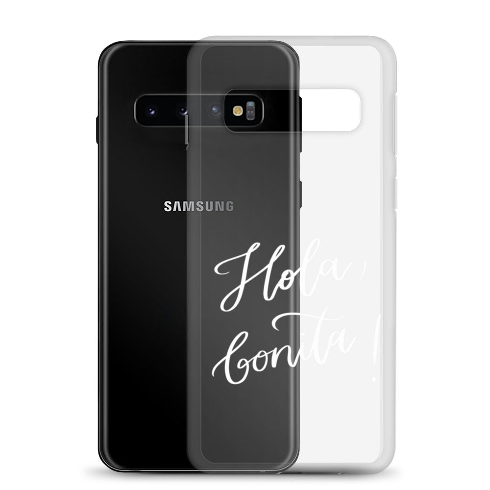 Clear case for Samsung® "Hola, bonita!"