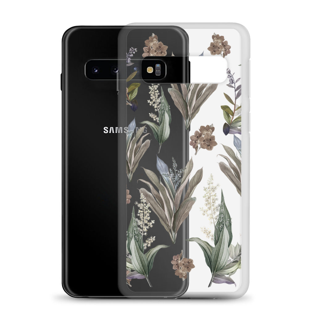 Clear Case for Samsung® "Les fleurs"