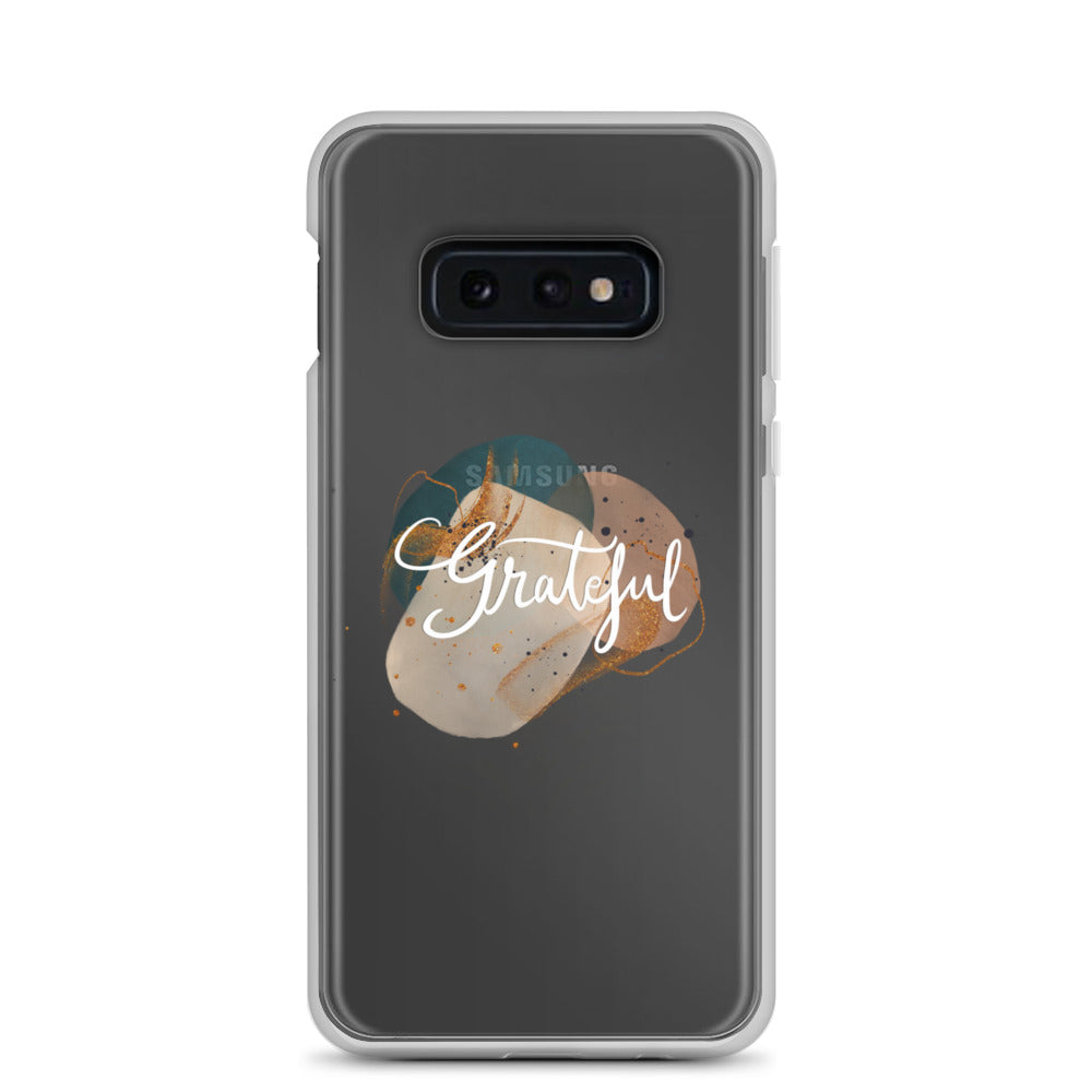 Clear Case for Samsung® "Grateful"