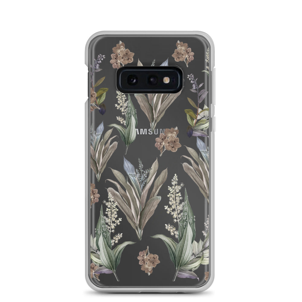 Clear Case for Samsung® "Les fleurs"