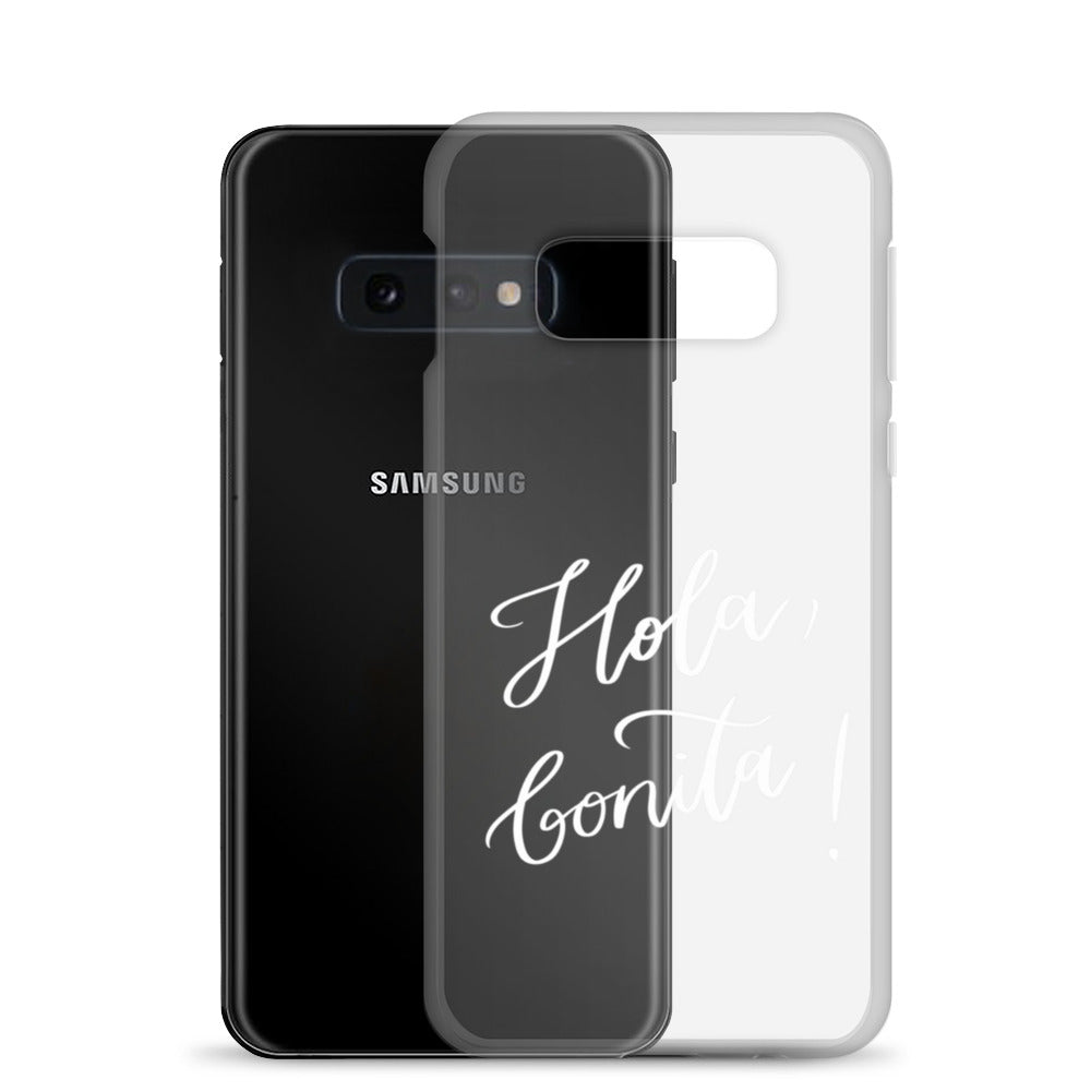 Clear case for Samsung® "Hola, bonita!"