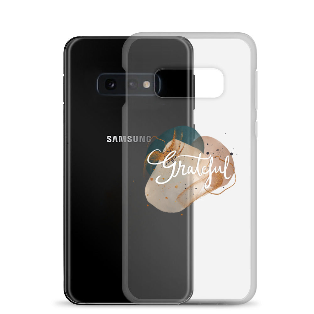 Clear Case for Samsung® "Grateful"