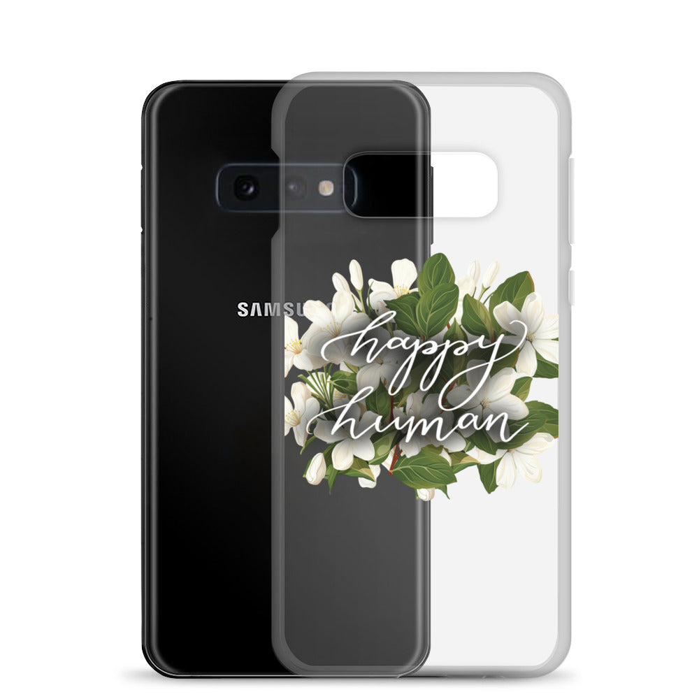 Clear Case for Samsung® "happy human"