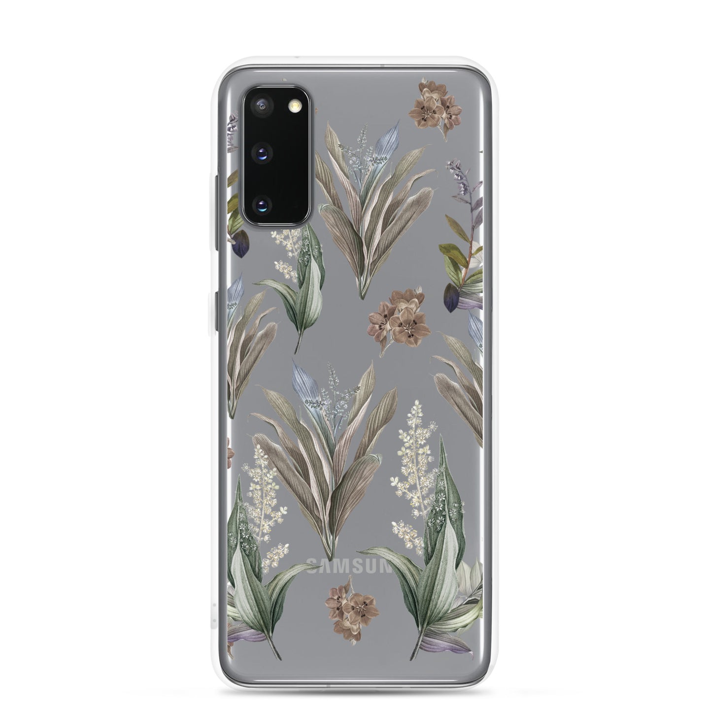 Clear Case for Samsung® "Les fleurs"