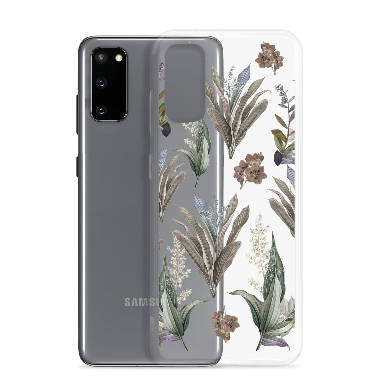 Clear Case for Samsung® "Les fleurs"