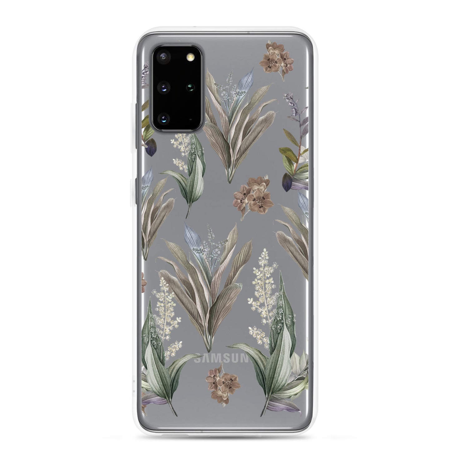 Clear Case for Samsung® "Les fleurs"