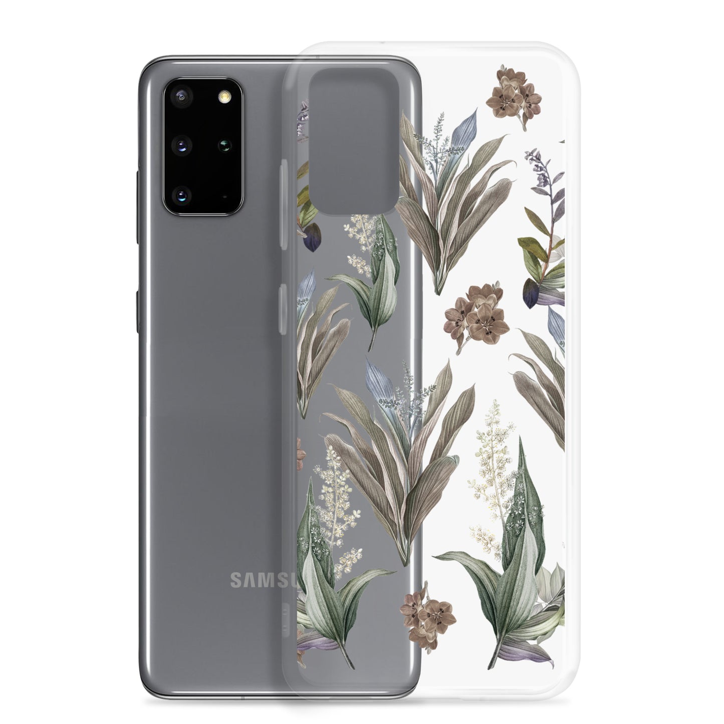 Clear Case for Samsung® "Les fleurs"