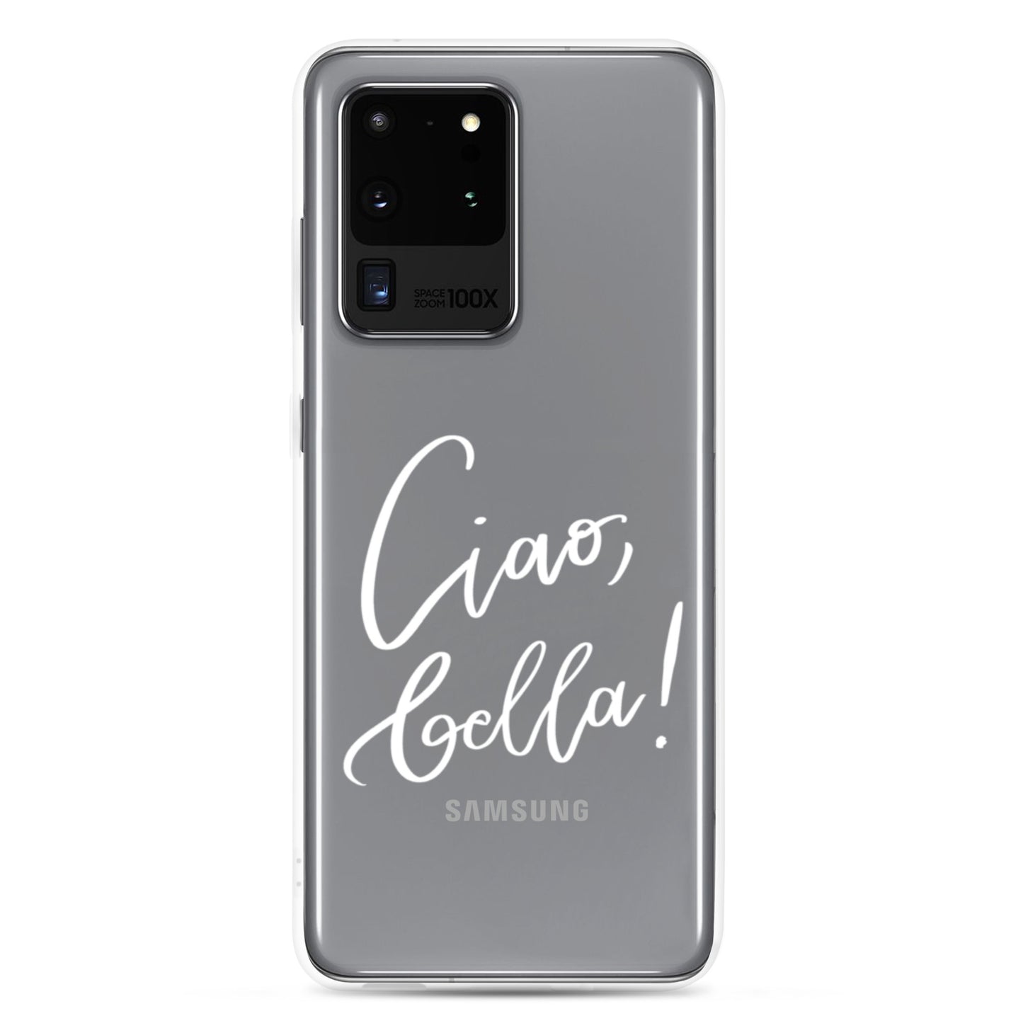 Clear case for Samsung® "Ciao, bella!"
