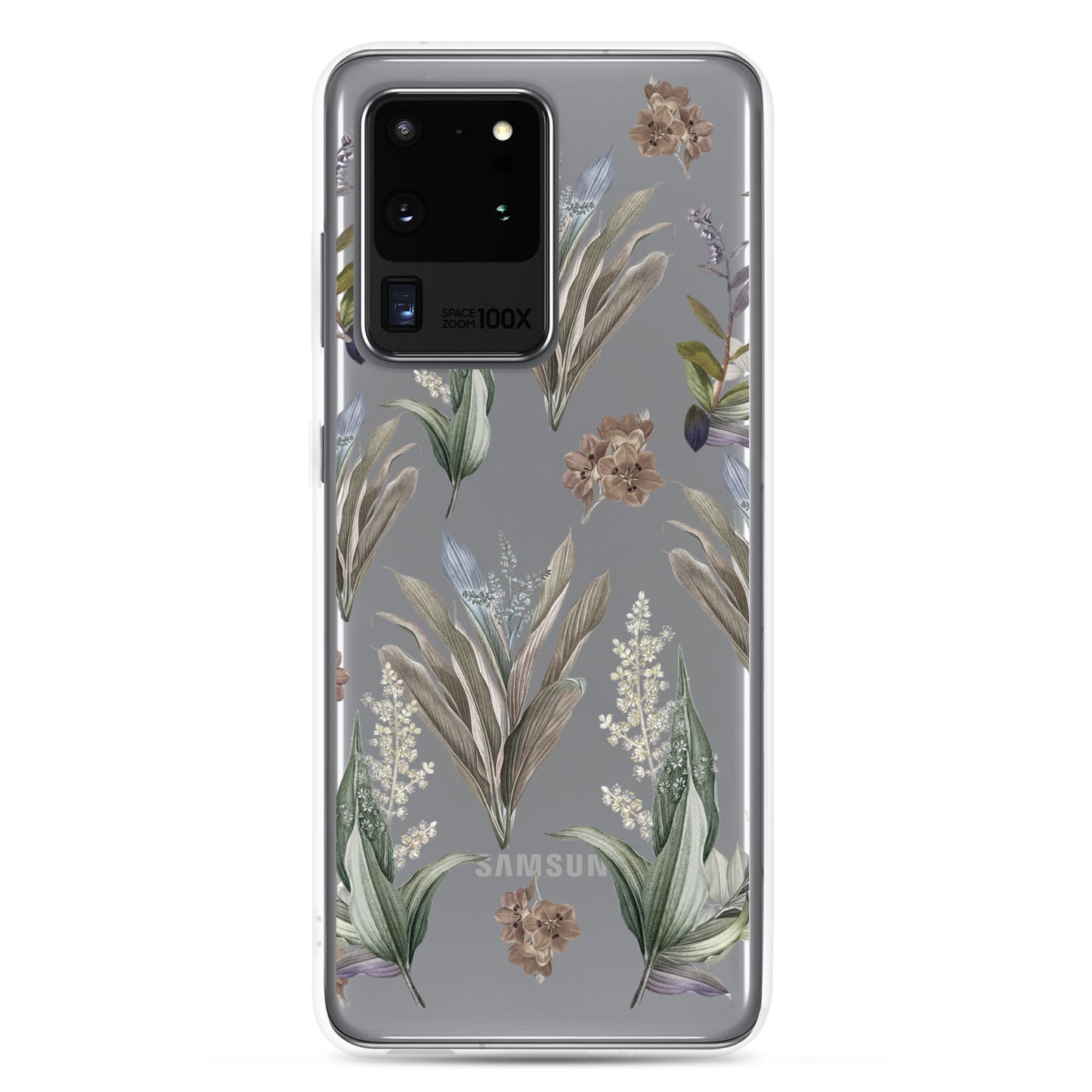 Clear Case for Samsung® "Les fleurs"