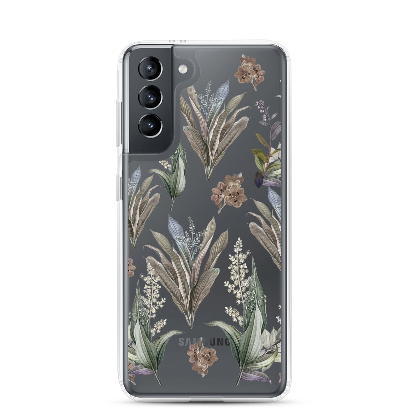 Clear Case for Samsung® "Les fleurs"