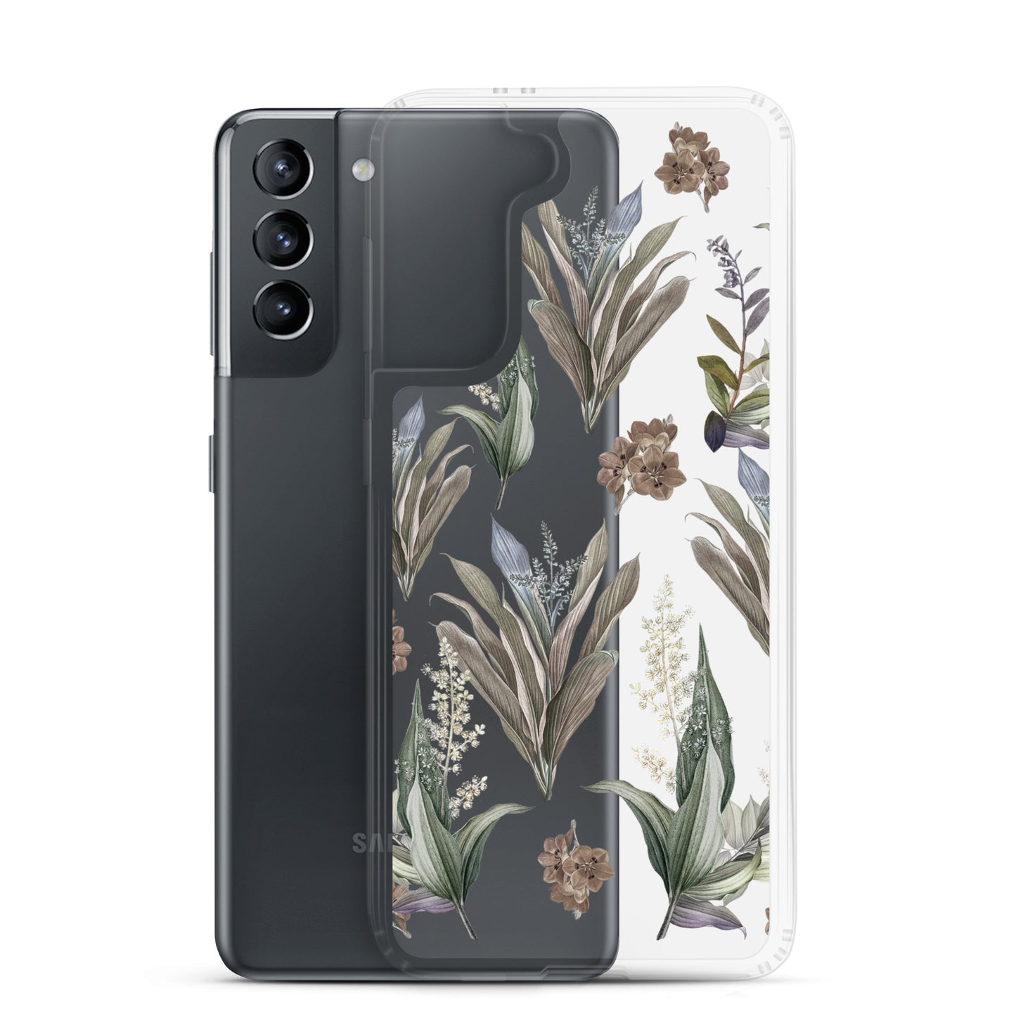 Clear Case for Samsung® "Les fleurs"