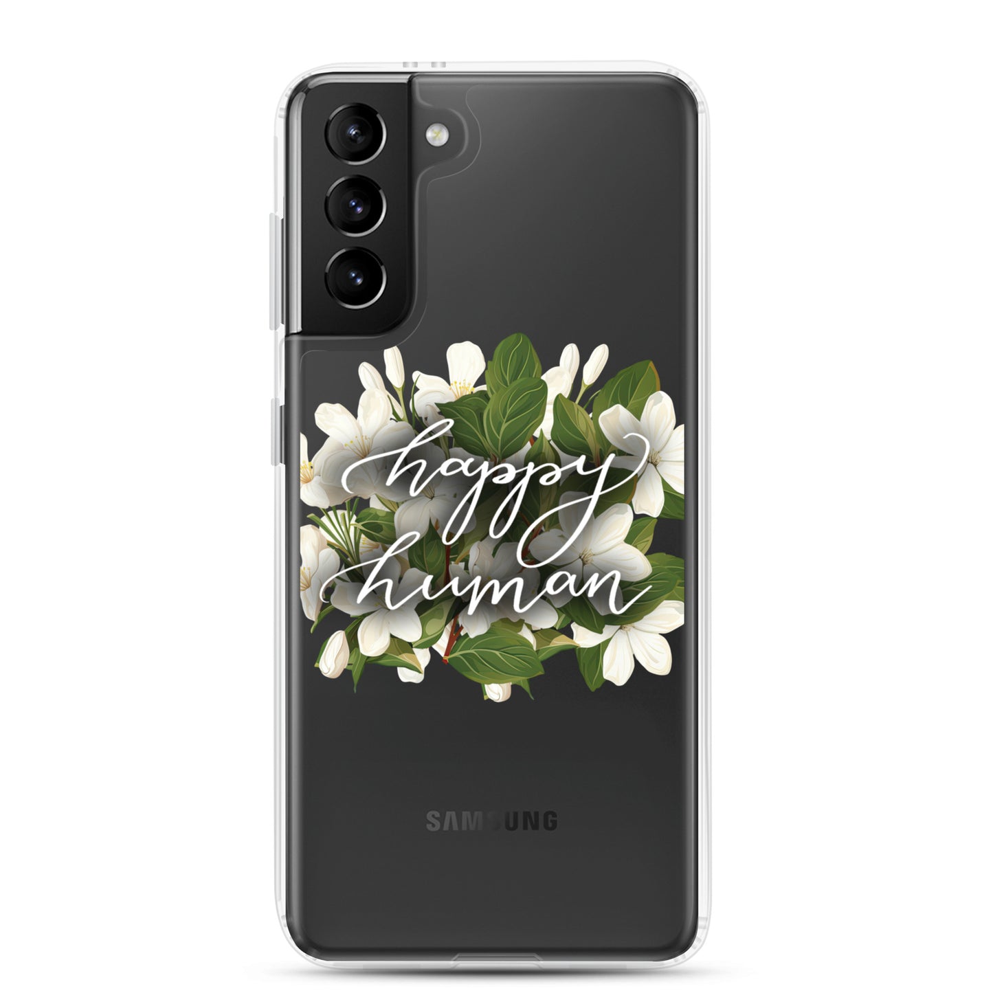 Clear Case for Samsung® "happy human"