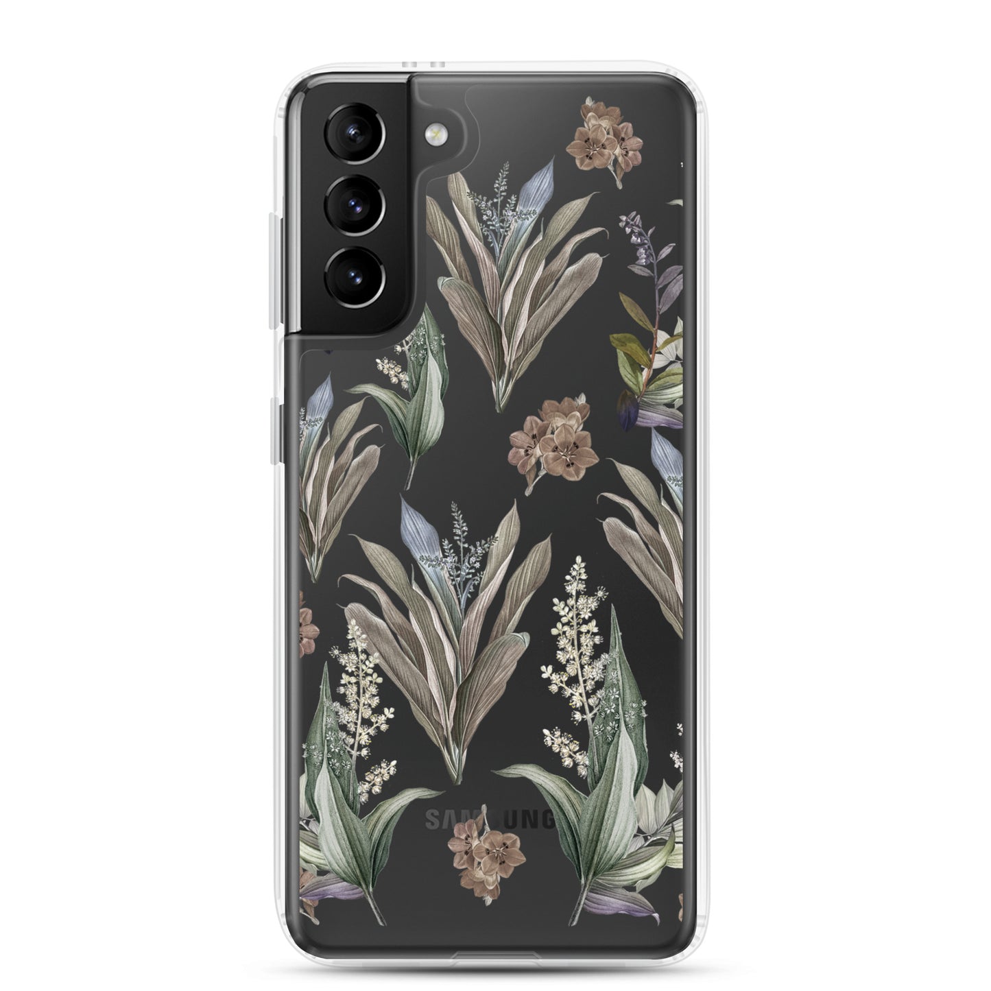 Clear Case for Samsung® "Les fleurs"