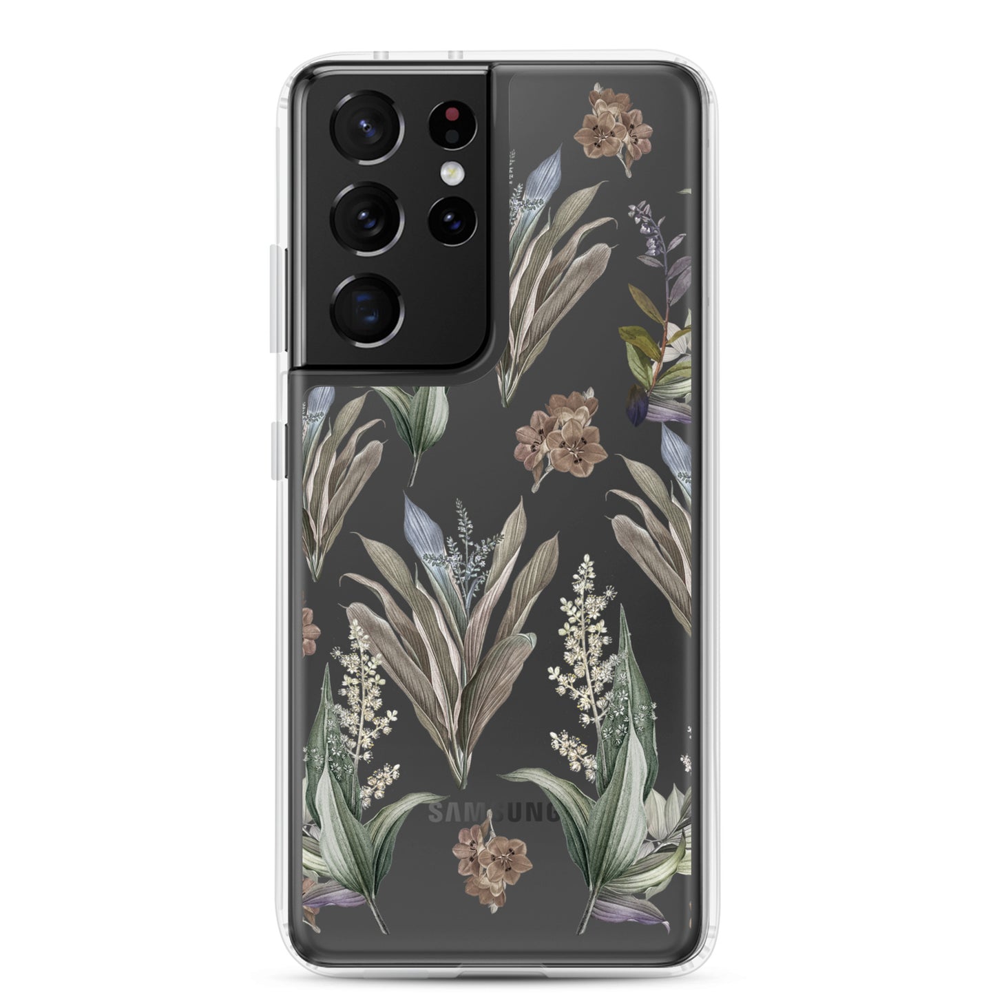 Clear Case for Samsung® "Les fleurs"