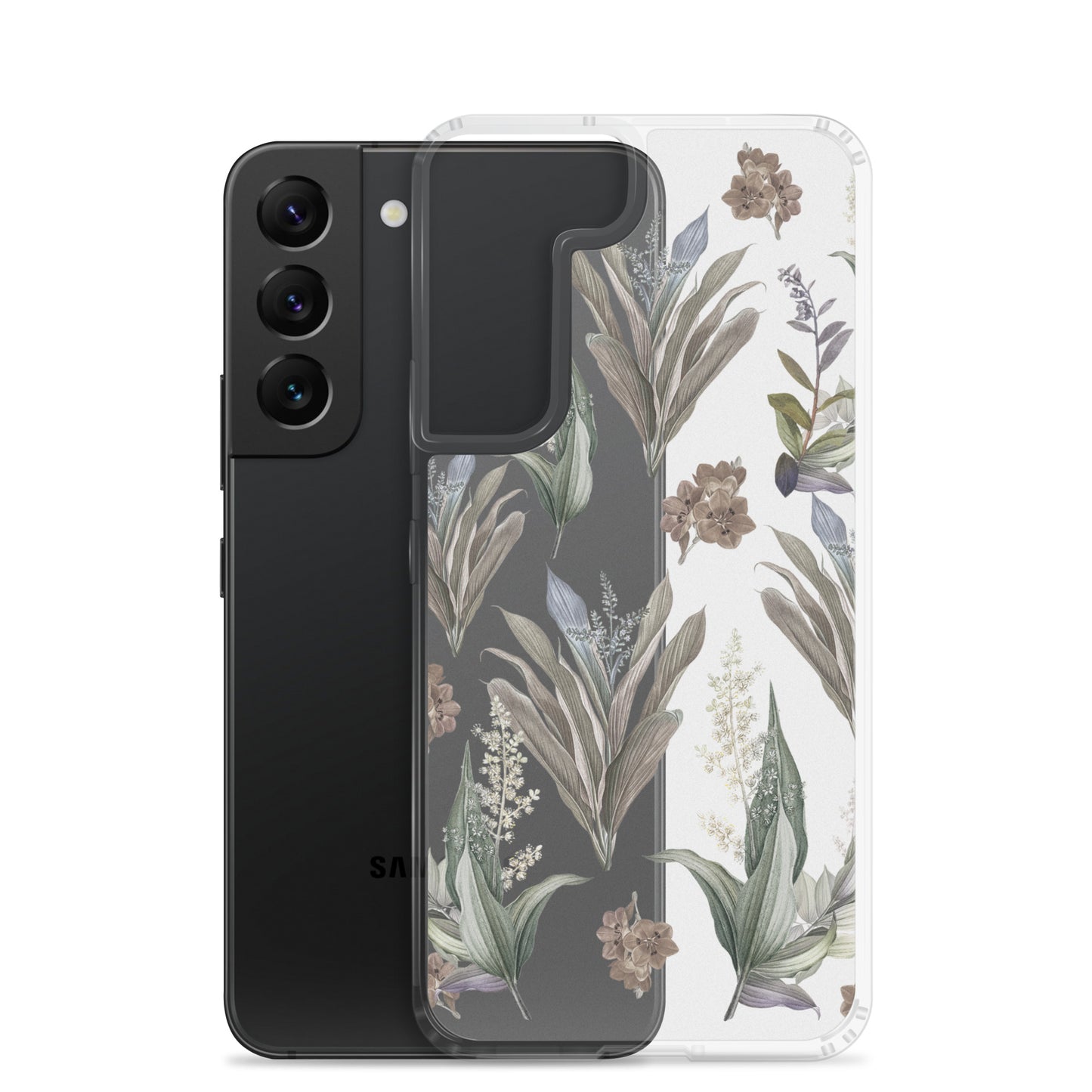 Clear Case for Samsung® "Les fleurs"