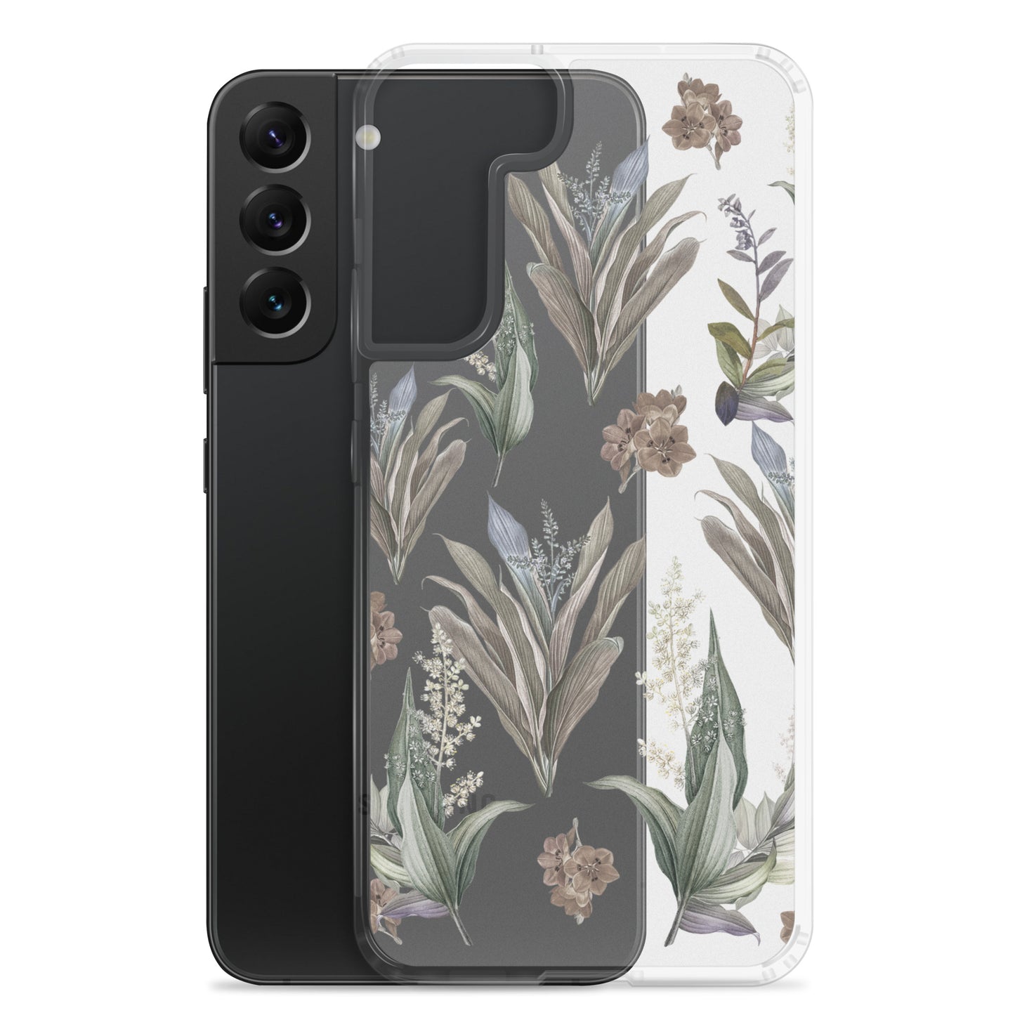 Clear Case for Samsung® "Les fleurs"